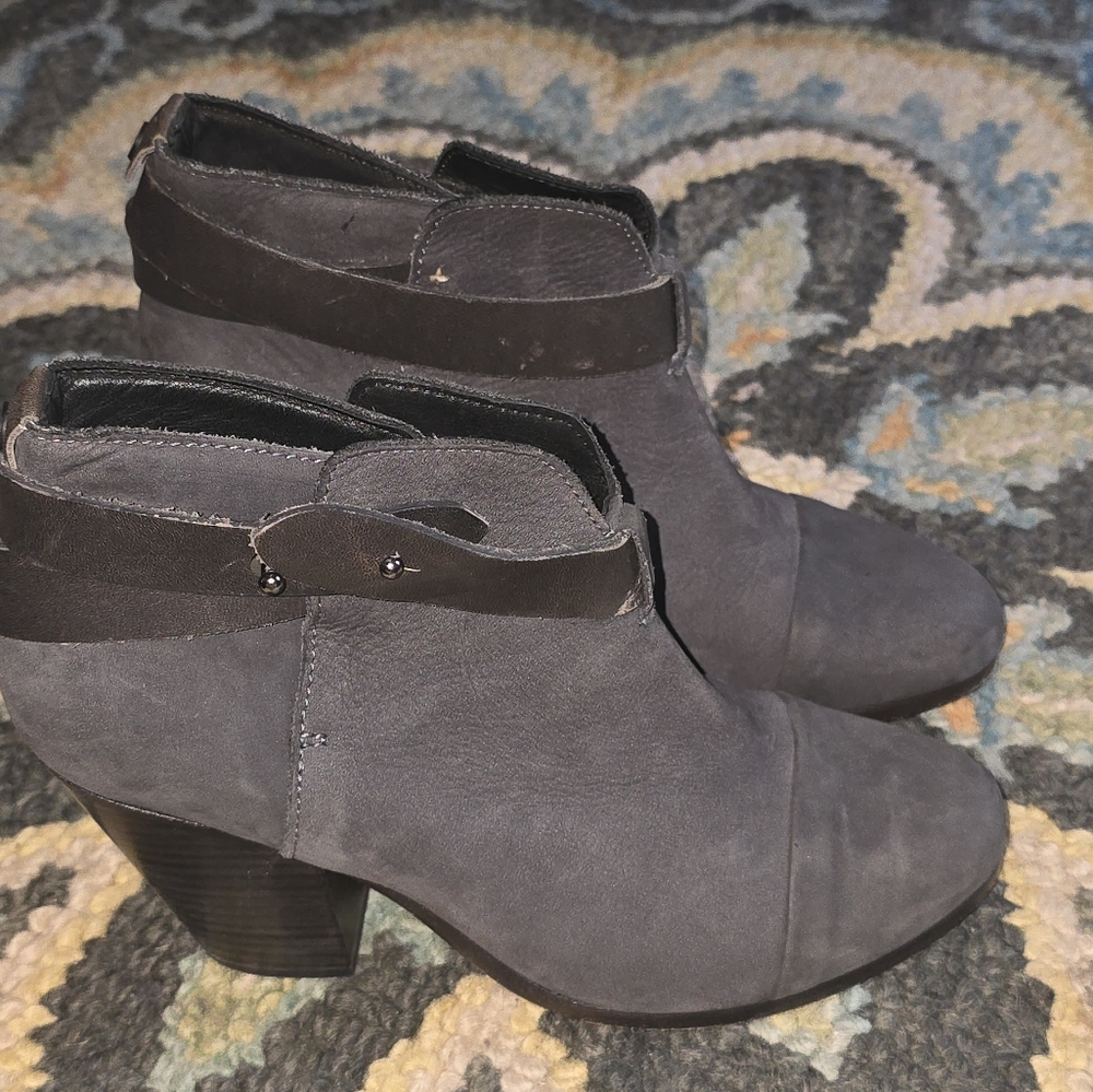 Size 7 Rag And Bone Harrow Booties - image 6